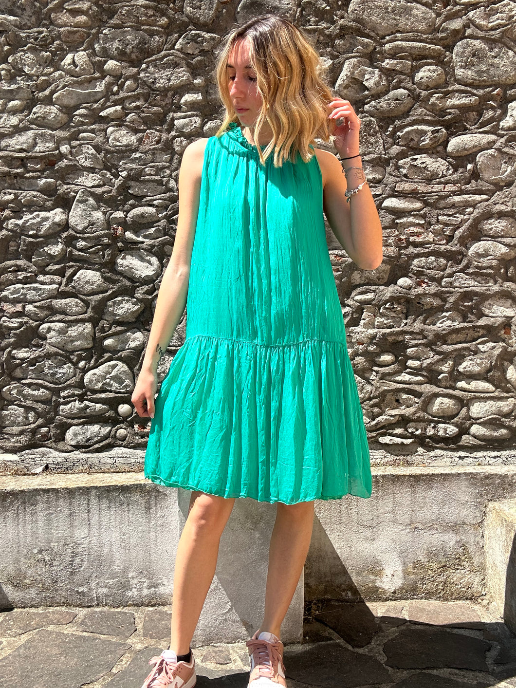 ABITO CORTO DI SETA